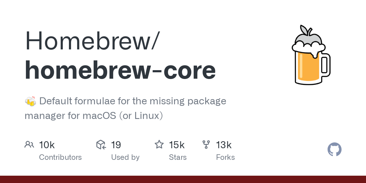 homebrew-core