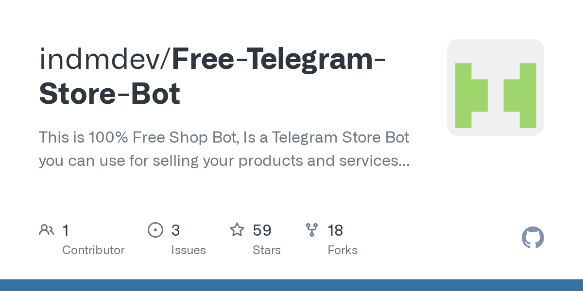 Free-Telegram-Store-Bot