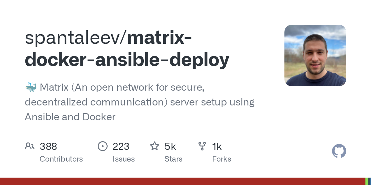 matrix-docker-ansible-deploy